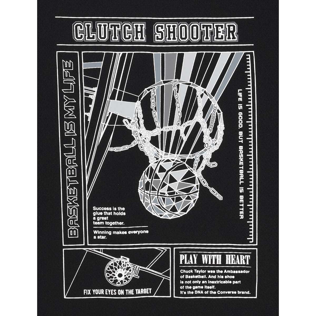 ジュニア バスケットボールTシャツ Jr.プリントTシャツ