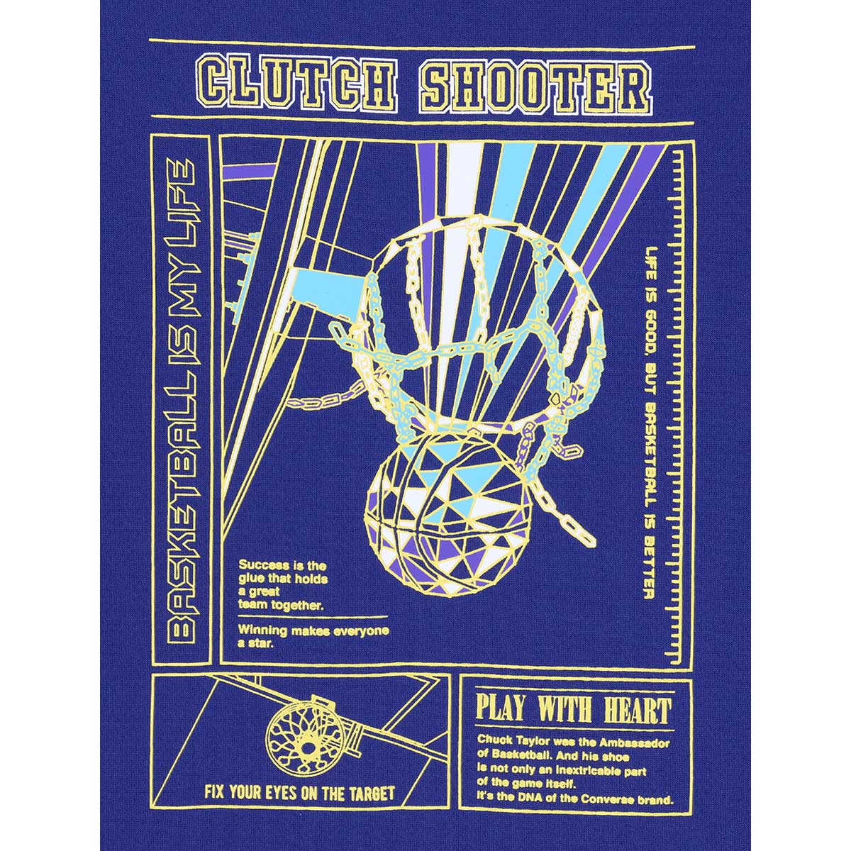 ジュニア バスケットボールTシャツ Jr.プリントTシャツ