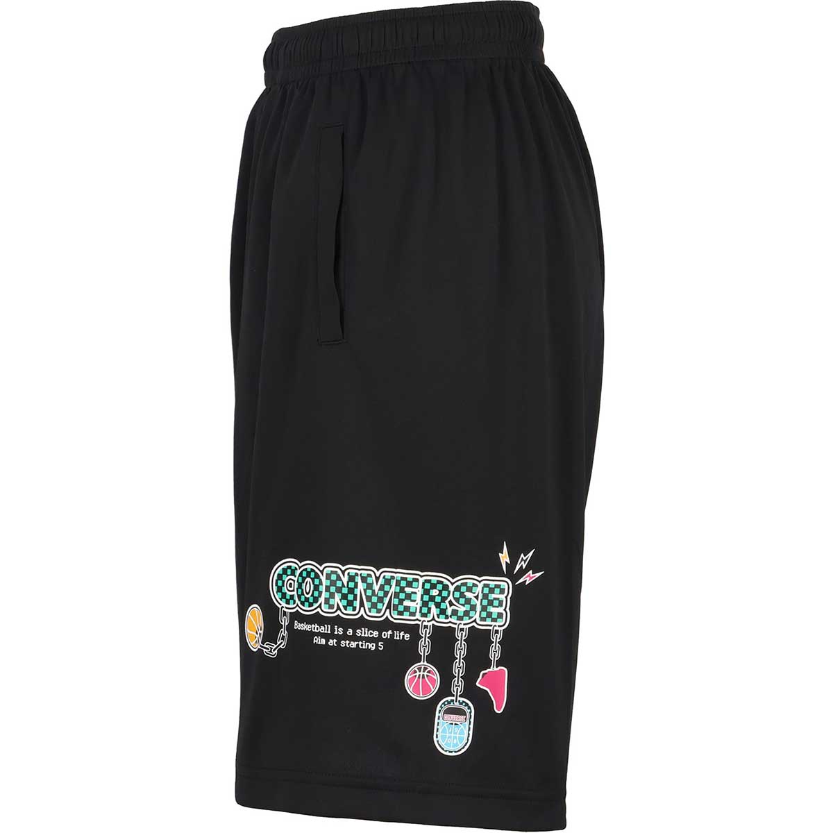 ジュニア バスケットボールTシャツ Jr.プラクティスパンツ(ポケット付き)