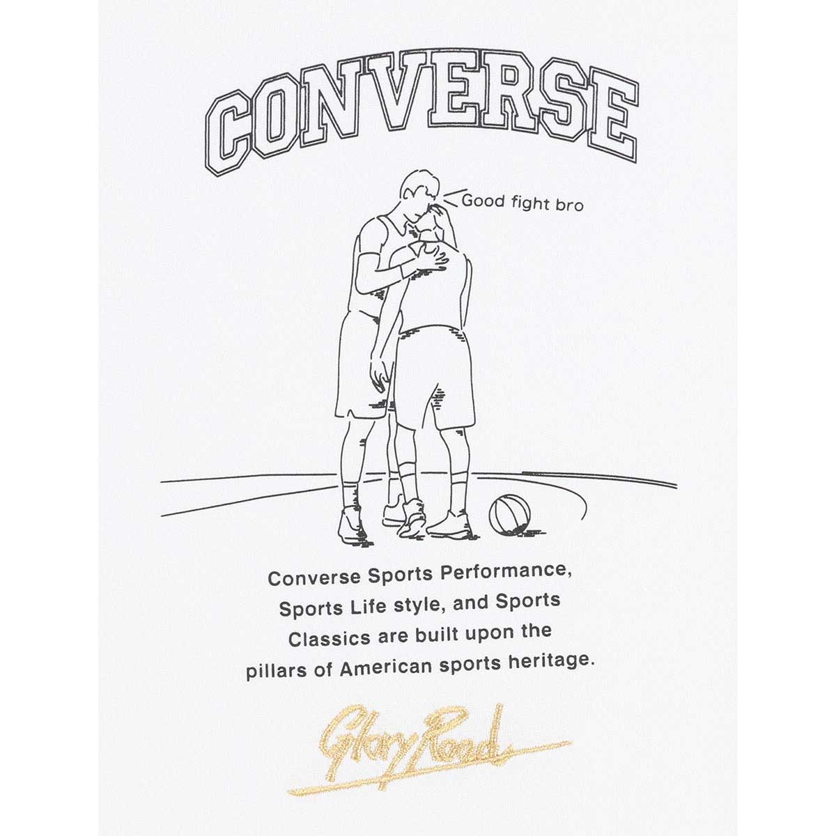 ユニセックス バスケットボールTシャツ ゴールドシリーズTシャツ