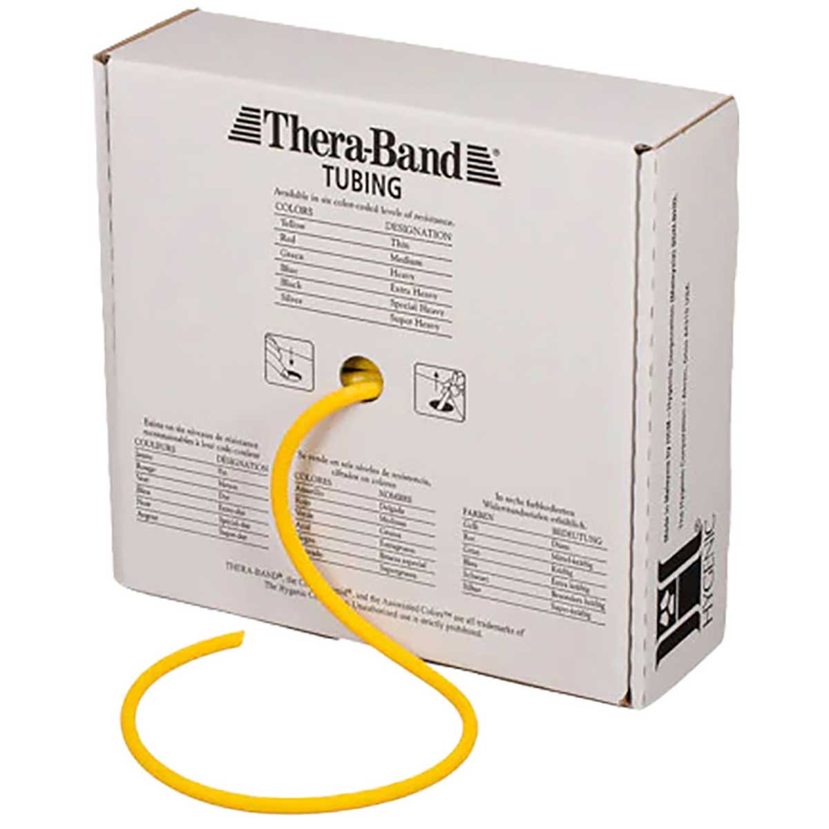 セラバンド THERBAND セラチューブ 30.4m 強度レベル-1 イエロー トレーニ