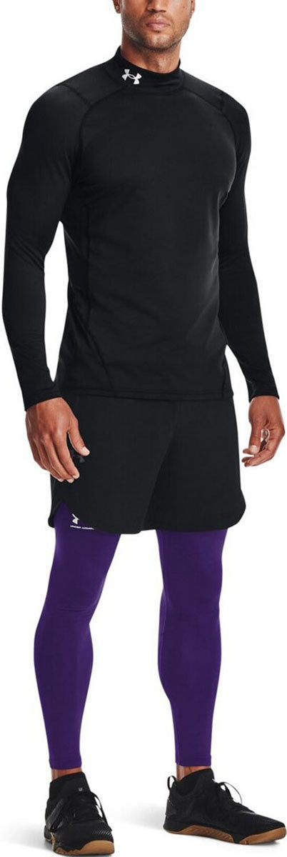 UAコールドギアアーマー フィッティド ロングスリーブ モックネック シャツ