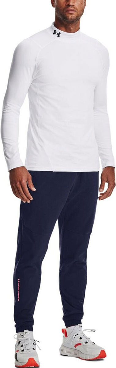 UAコールドギアアーマー フィッティド ロングスリーブ モックネック シャツ