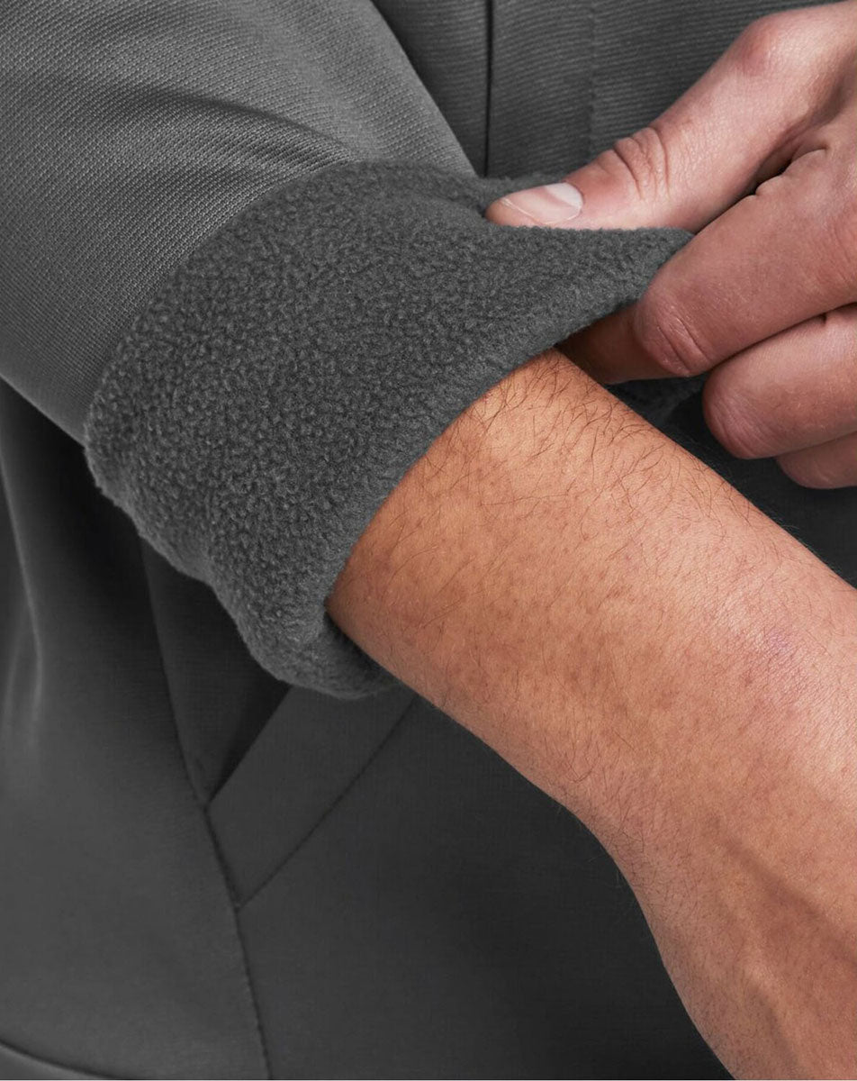 メンズ UAアーマーフリース フーディー パーカー トレーニングウェア フィットネス