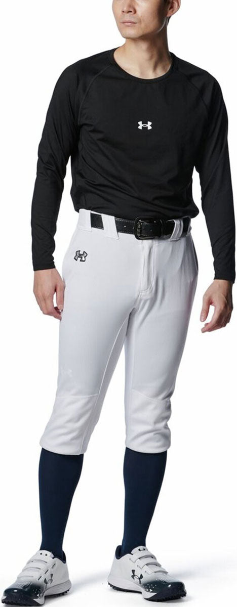 UAコールドギア コンフォート フィッティド ロングスリーブ クルーネック シャツ