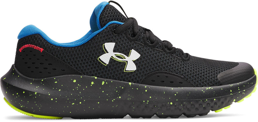 キッズ ジュニア UAサージ4 ランニングシューズ 運動会 子供用