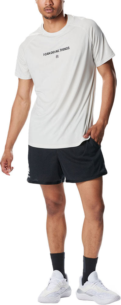 メンズ カリー テック ロゴ ショートスリーブ Tシャツ 半袖 バスケットボール