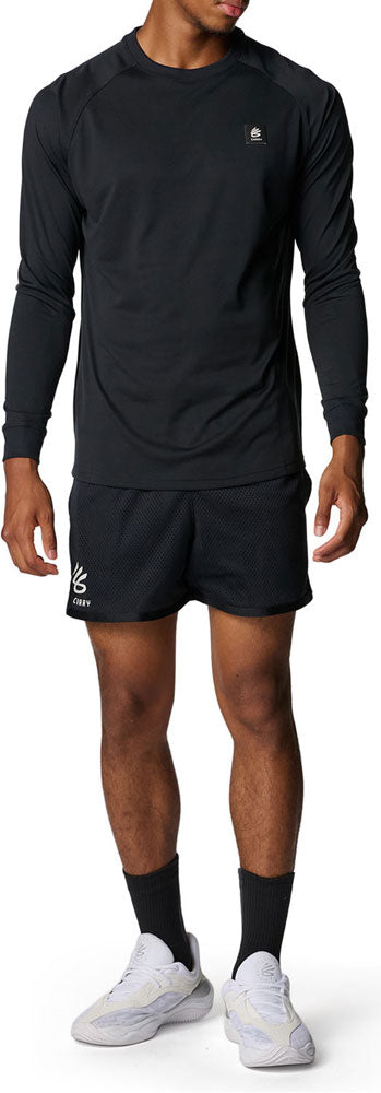 カリー テック グラフィック ロングスリーブ Tシャツ メンズ バスケットボール 長袖