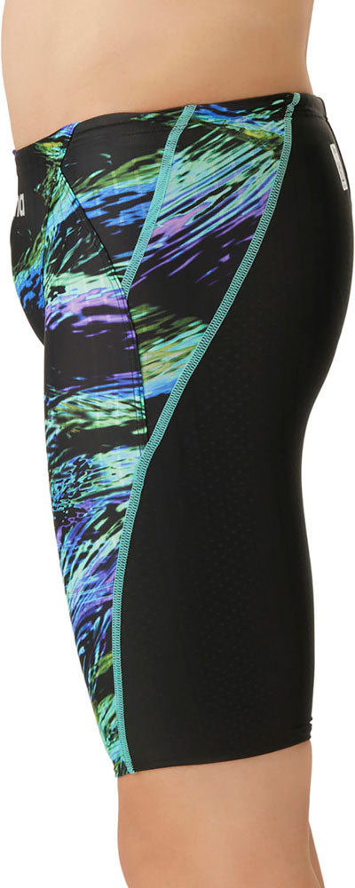 メンズ 競泳水着 レーシングスパッツ ハーフレッグ 水泳 WA承認モデル