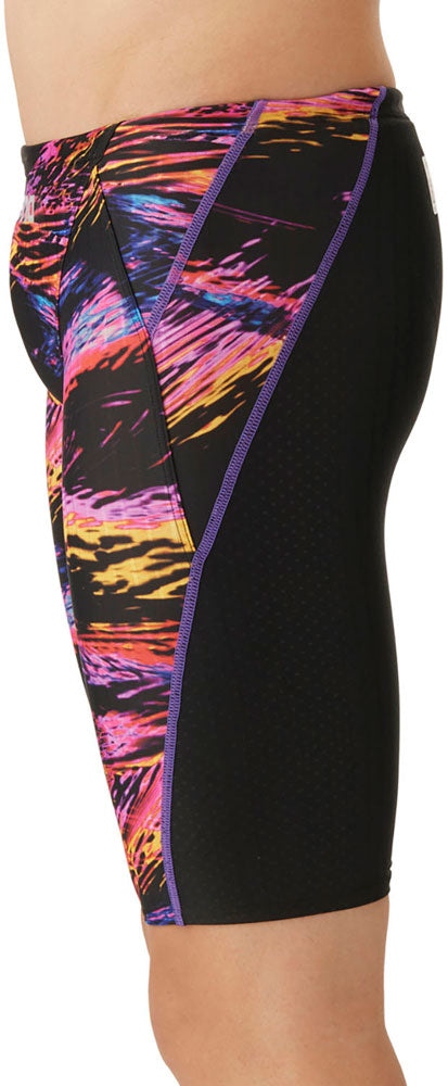 メンズ 競泳水着 レーシングスパッツ ハーフレッグ 水泳 WA承認モデル