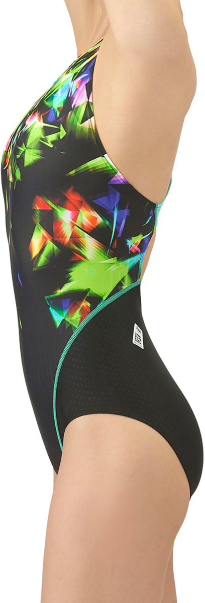 競泳水着 レーシングワンピース オープンバック