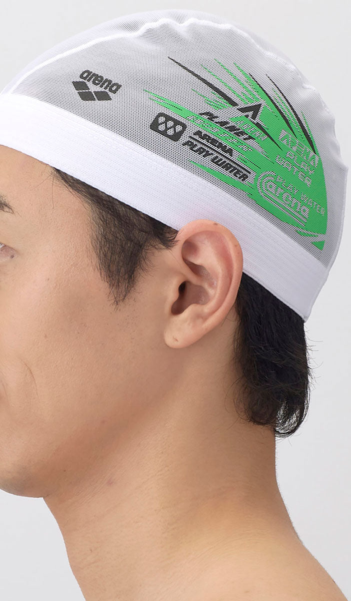 メッシュキャップ スイムキャップ 水泳 トレーニング フィットネス