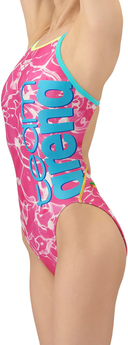 レディース 競泳トレーニング水着 ワンピース オープンバック 水泳 練習用