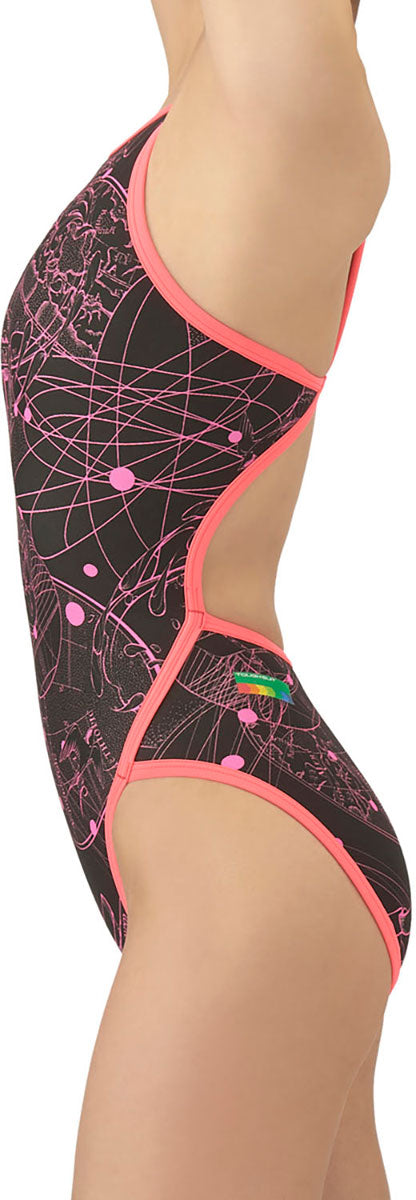 レディース 競泳トレーニング水着 ワンピース オープンバック 水泳 練習用