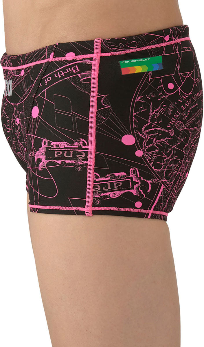 メンズ 競泳トレーニング水着 スパッツ ショートレッグ 水泳 練習用