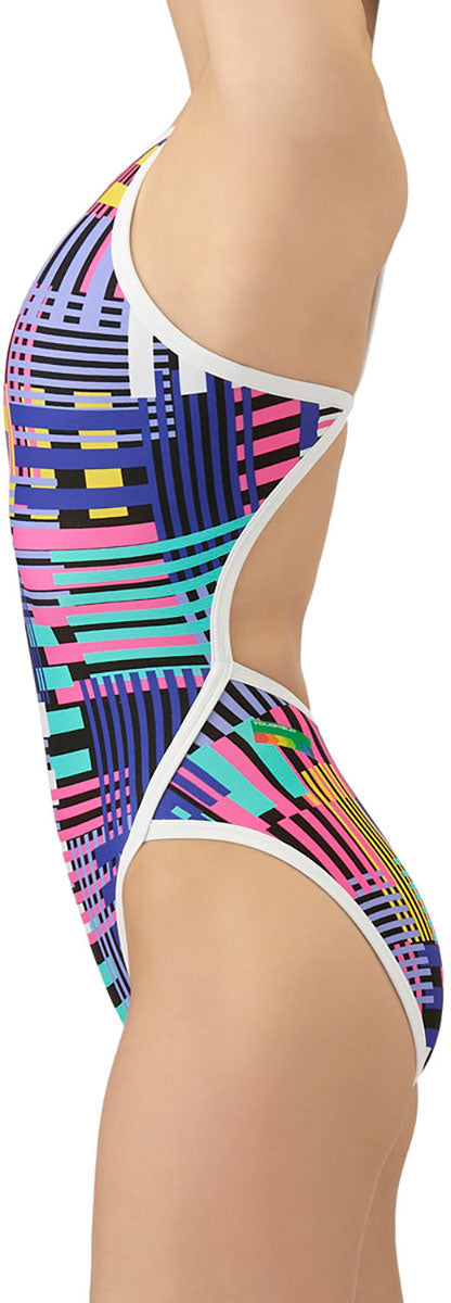 競泳トレーニング水着 ワンピース オープンバック