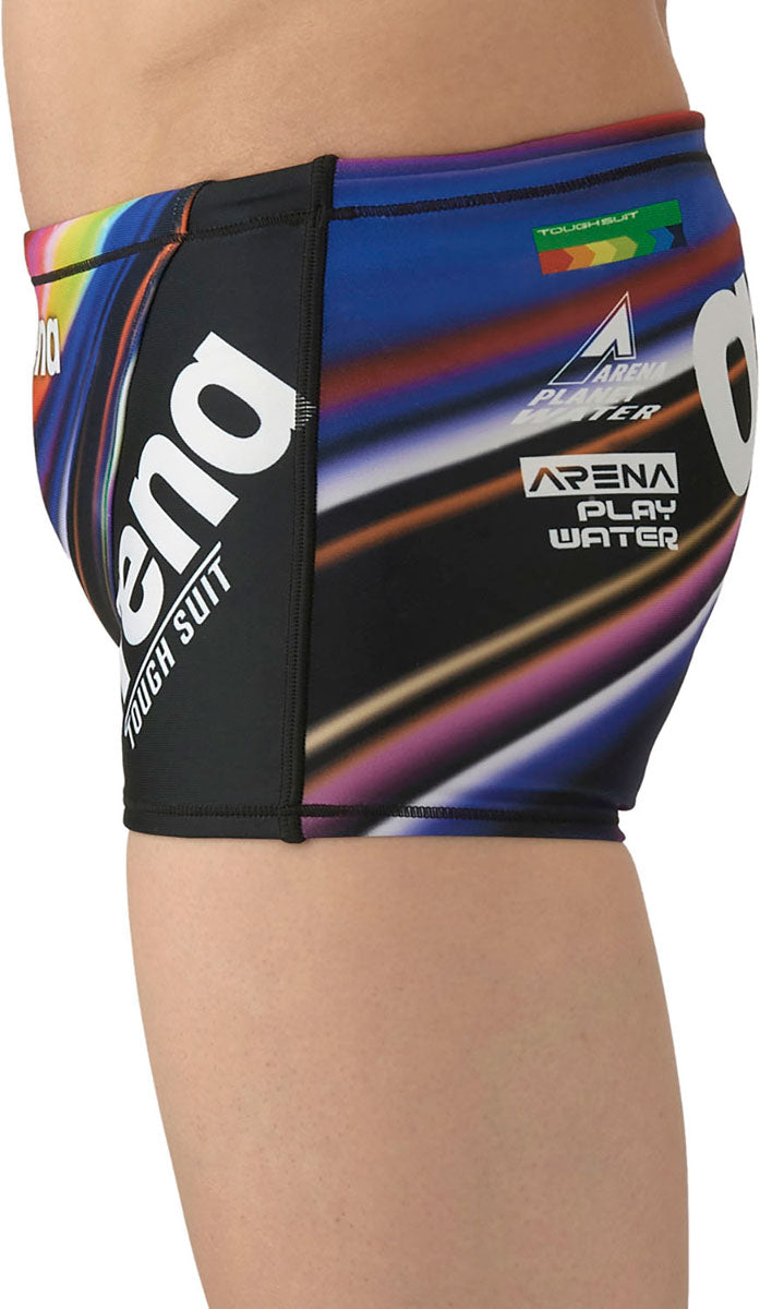 メンズ 競泳トレーニング水着 スパッツ ショートレッグ 水泳 練習用