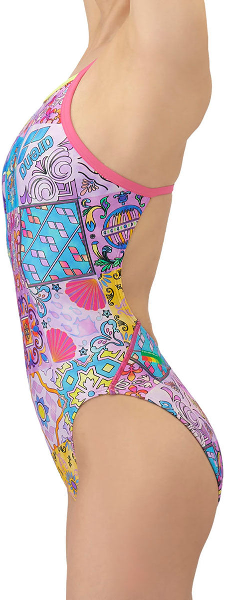 競泳トレーニング水着 ワンピース オープンバック