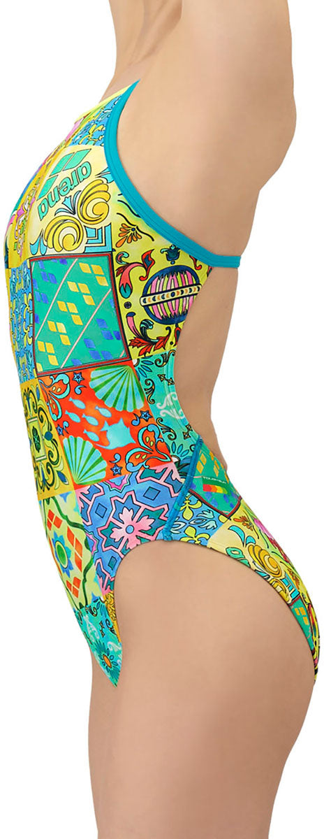 競泳トレーニング水着 ワンピース オープンバック