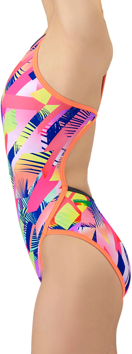 競泳トレーニング水着 ワンピース オープンバック