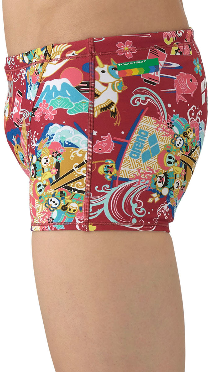 メンズ 競泳トレーニング水着 スパッツ ショートレッグ 水泳 練習用