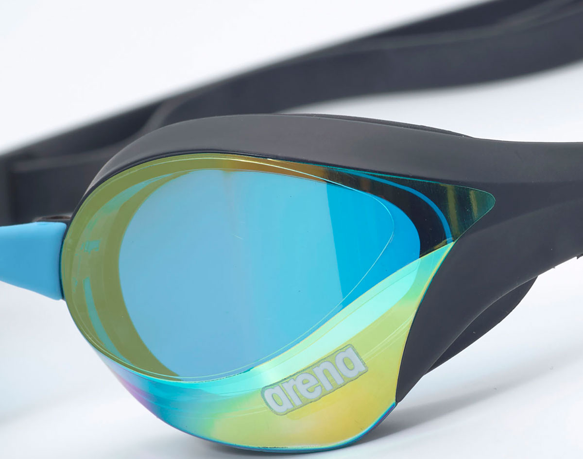 【コブラウルトラ】レーシングゴーグル ミラーレンズ、FINA承認