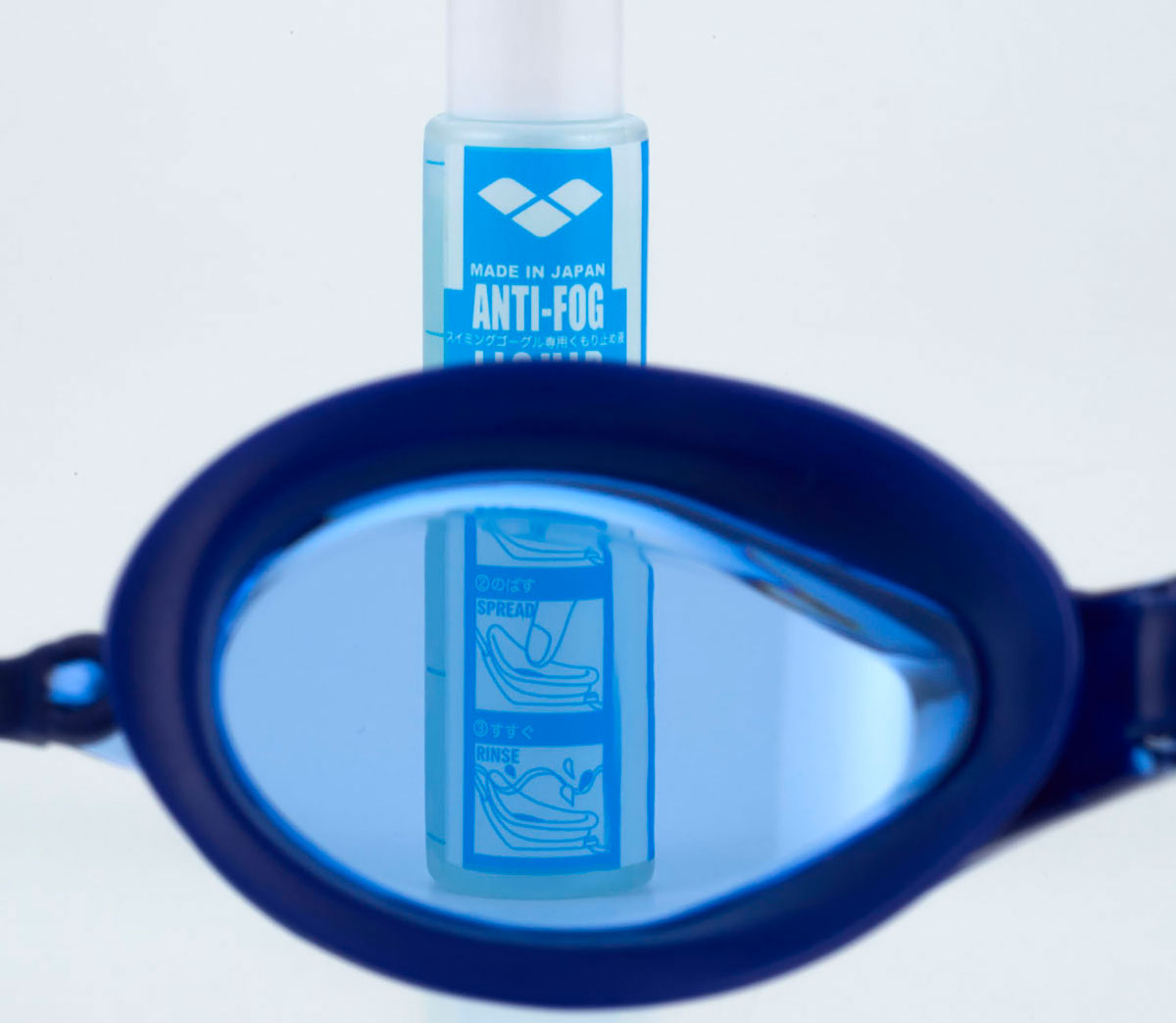 【Q-CHAKU2】レーシングゴーグル リノンくもり止め、FINA承認