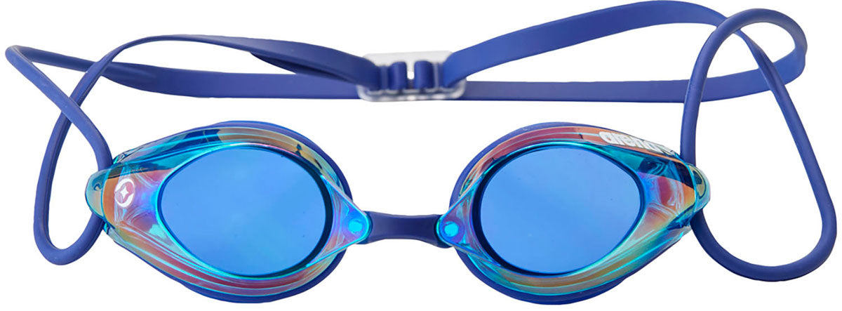 【スプラッシュ】レーシングゴーグル ミラーレンズ、リノンくもり止め、FINA承認