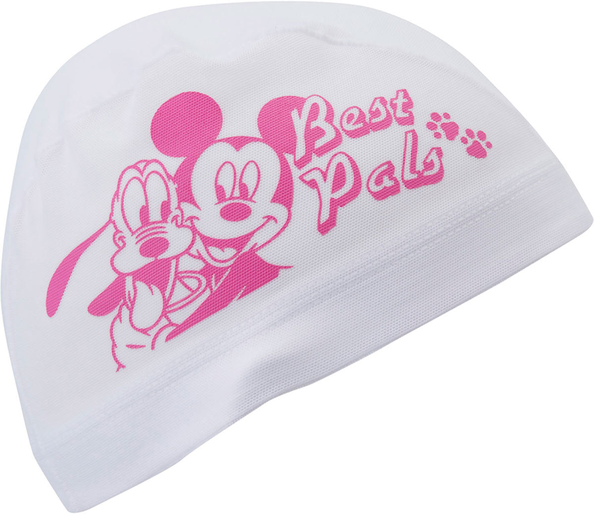 ディズニー メッシュキャップ ラバープリント 水泳 練習用 スイムキャップ