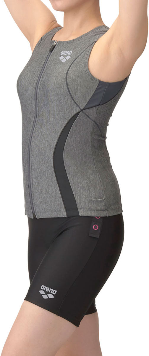 フィットネスセパレーツ カバーバック ミドルレッグ 差し込みパッド