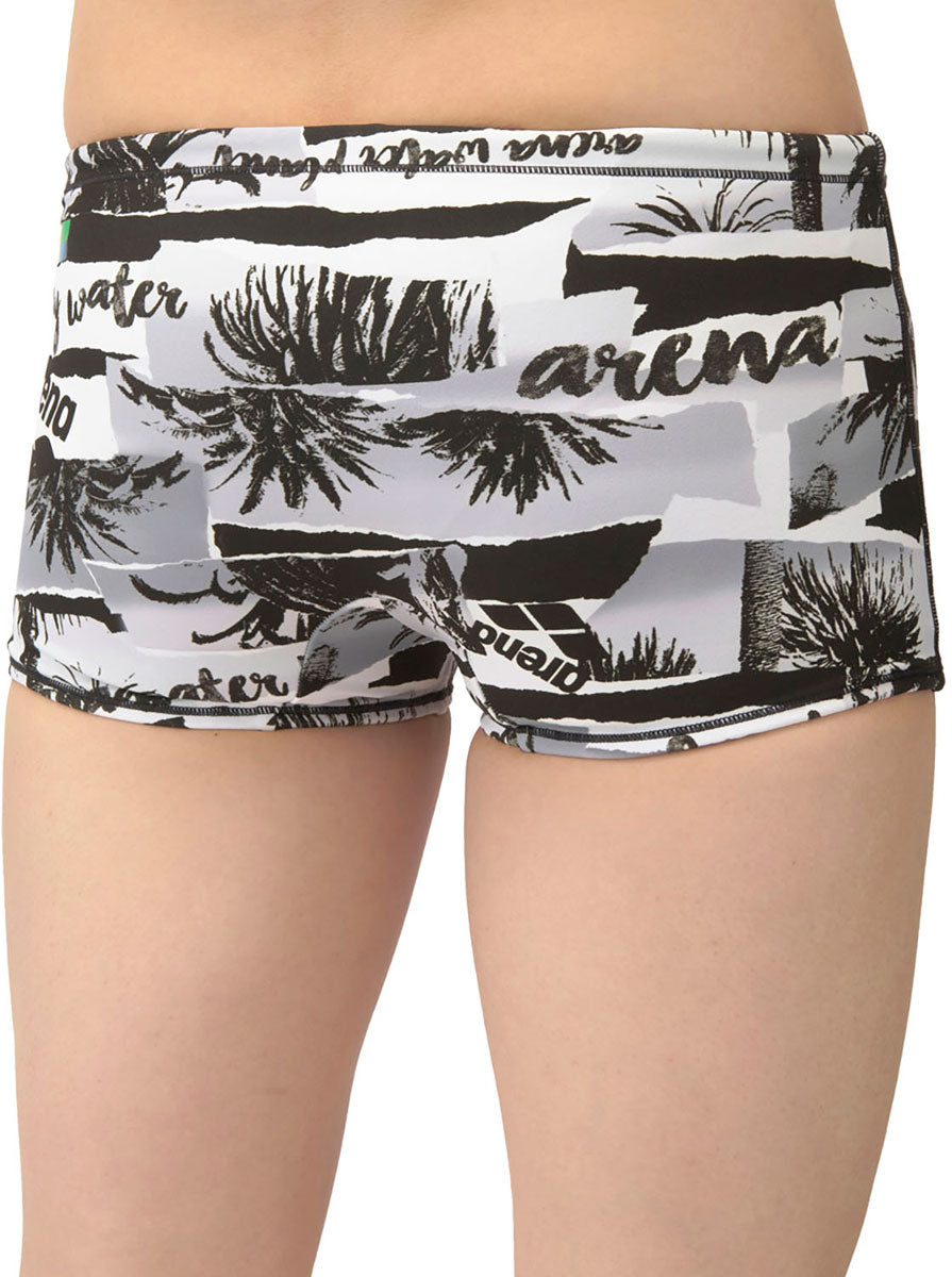 メンズ 競泳水着 トレーニングスパッツ ショートレッグ 水泳 練習用