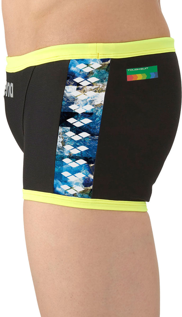 メンズ 競泳トレーニング水着 スパッツ ショートレッグ 水泳 練習用