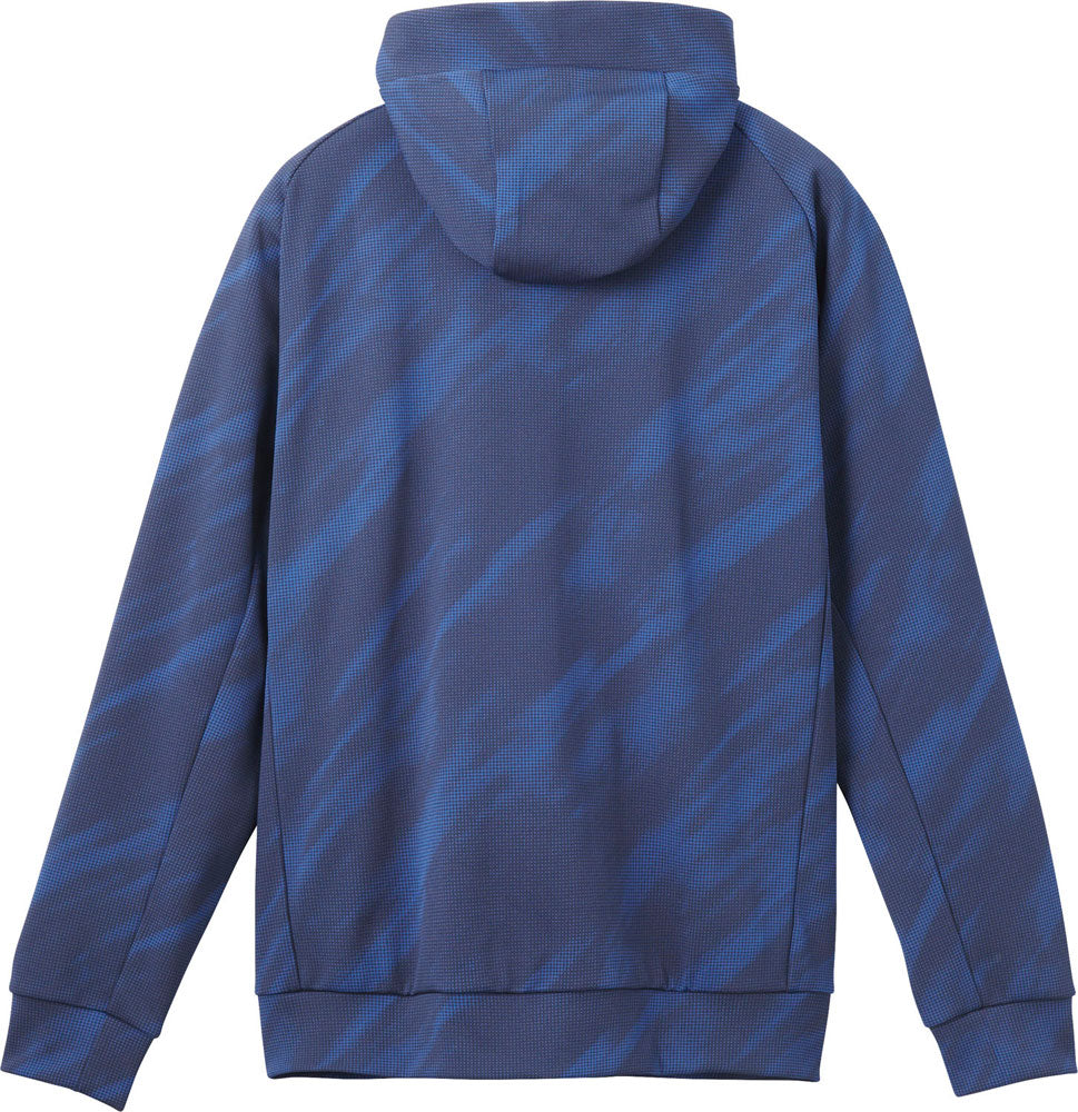 SUNSCREEN 総柄グラフィック ジャージフーディー