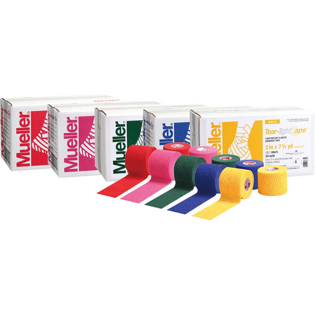 ティアライトテープ 50MM レッド 24個入り