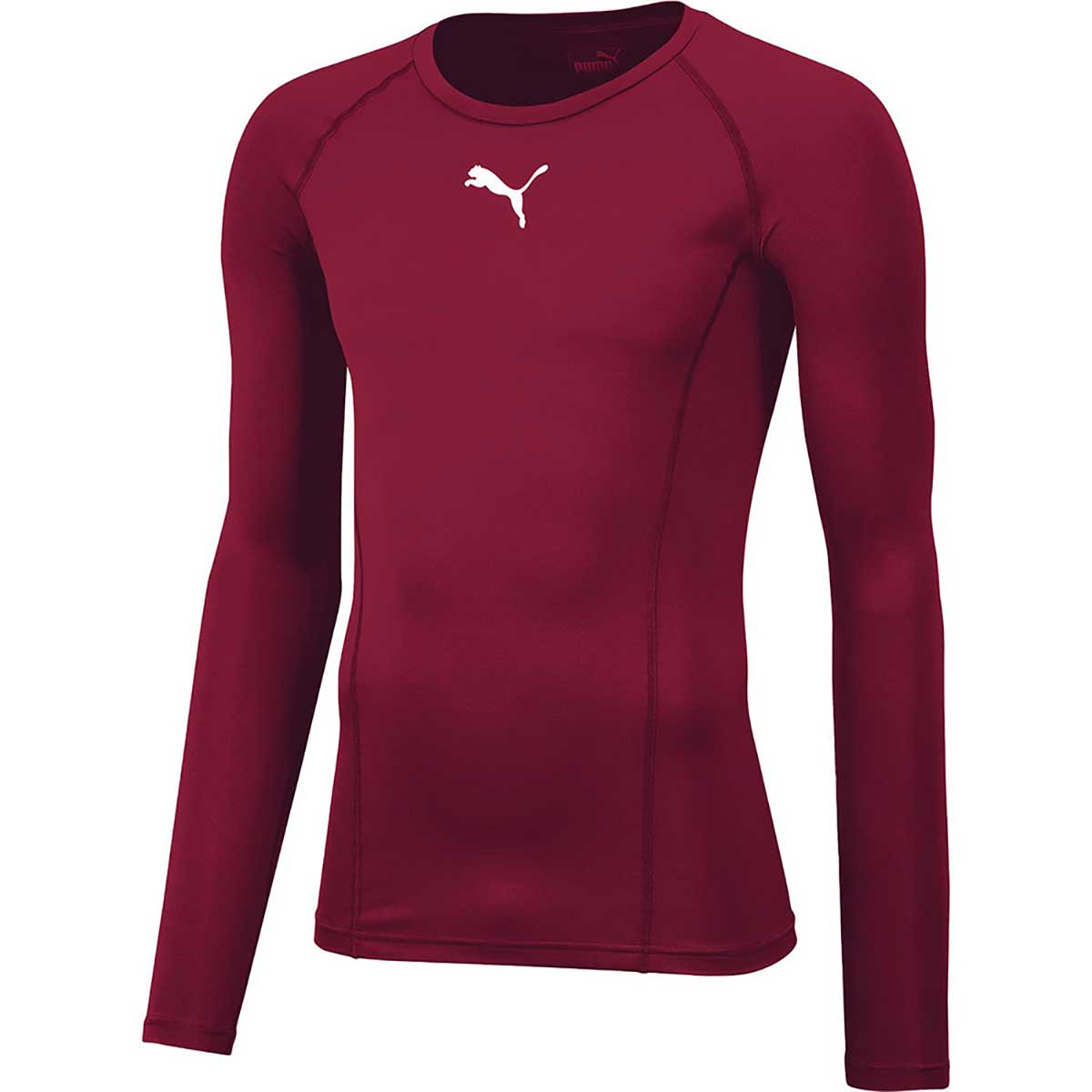 メンズ サッカーTシャツ LIGA BASELAYER クルーネック LS シャツ