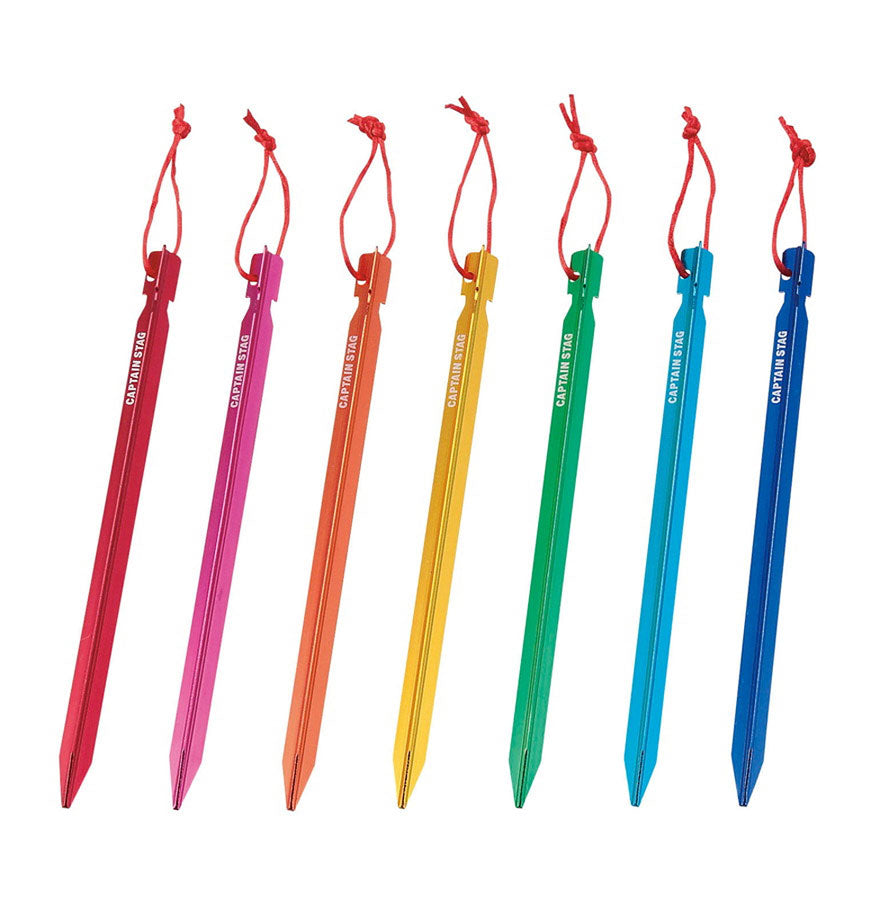 Seven Colors Duralumin Peg 23cm