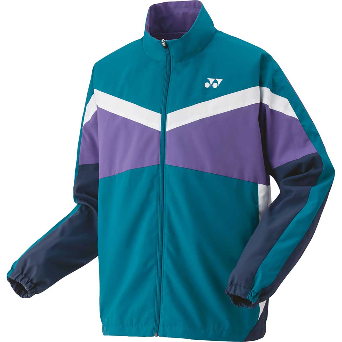 ユニセックス テニストレーニングウェア 裏地付ウォームアップシャツ(フィットスタイル)