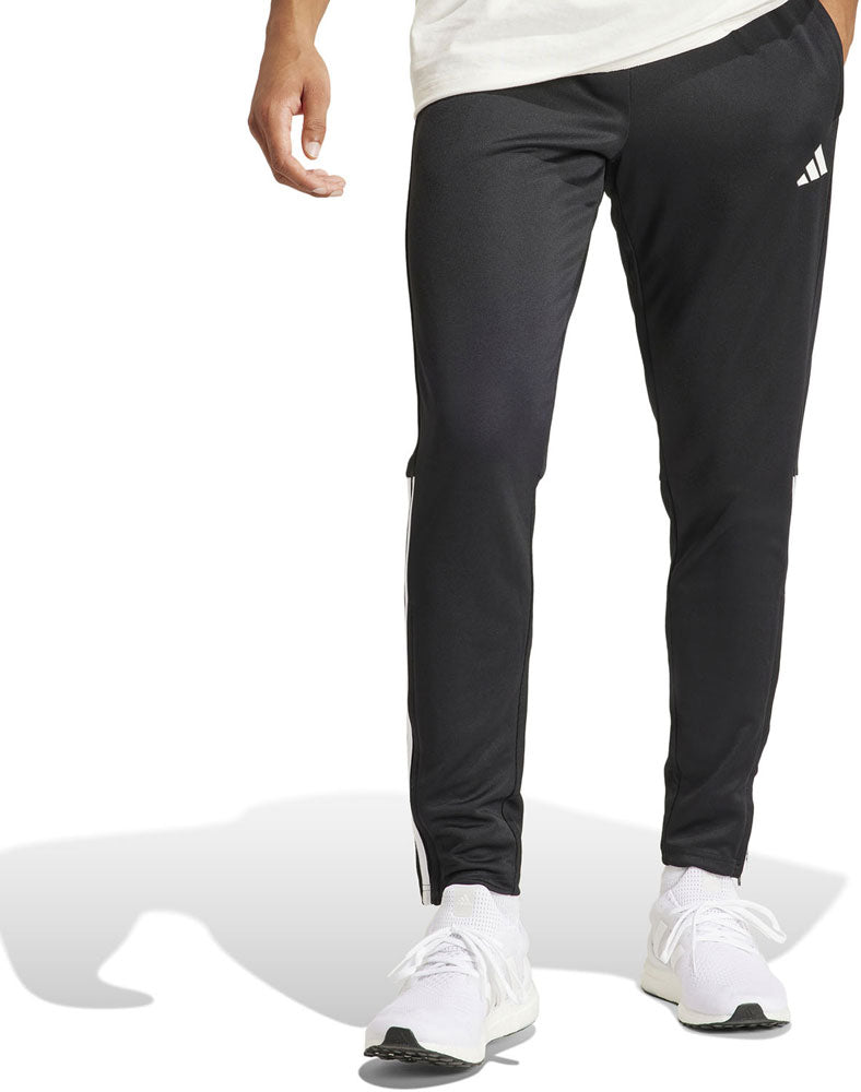 セレーノ AEROREADY カット スリーストライプス レギュラースリム テーパードパン