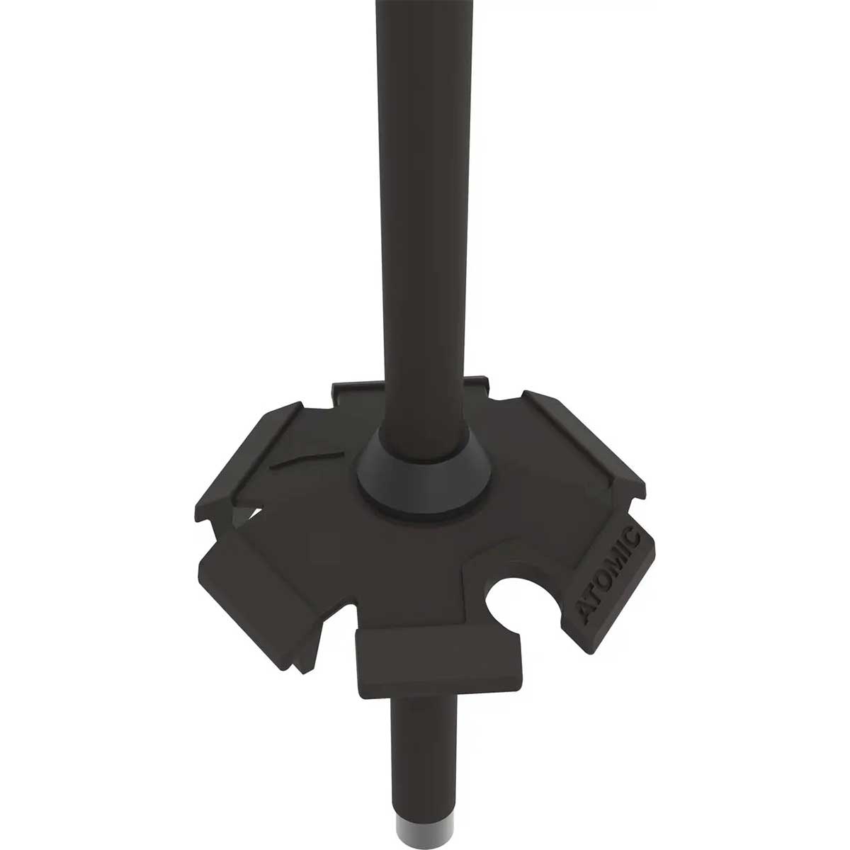 AMT BLACK メンズ スキーポール スキーストック 軽量アルミ