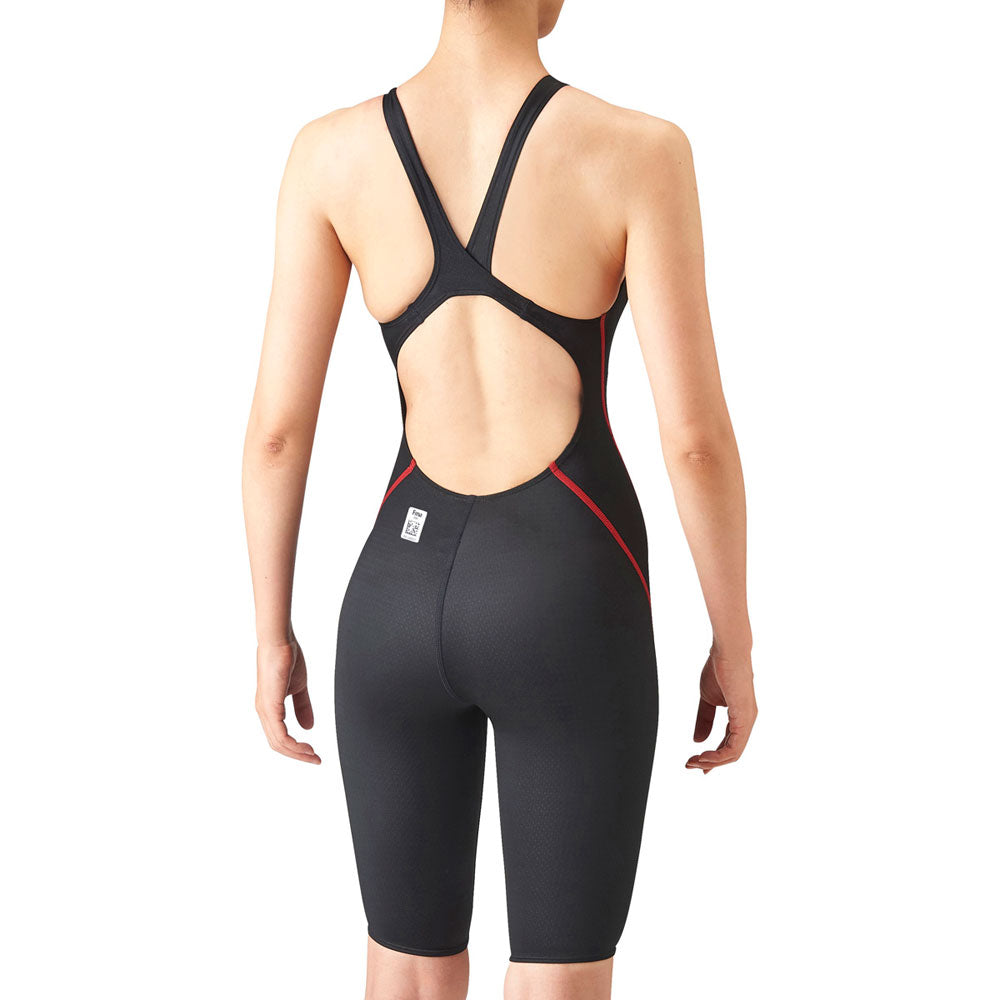 Aqua Advanced Half Spats Open Back Women's Competition Swimsuit FINA Approved