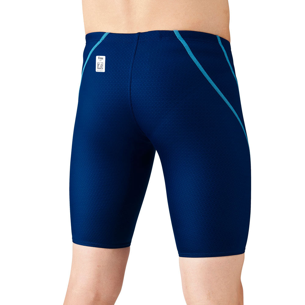 Men's Aqua Advanced Half Spats Competition Swimsuit FINA Approved Model Swimming