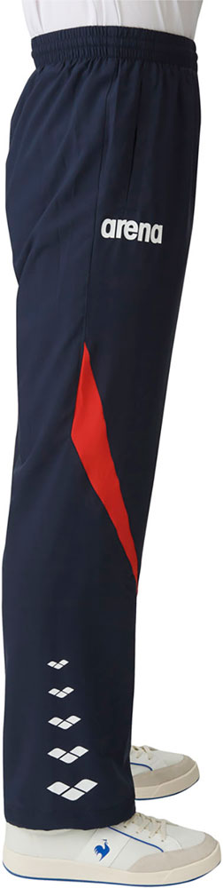 チーム ロングパンツ 布帛 裏地メッシュ仕様