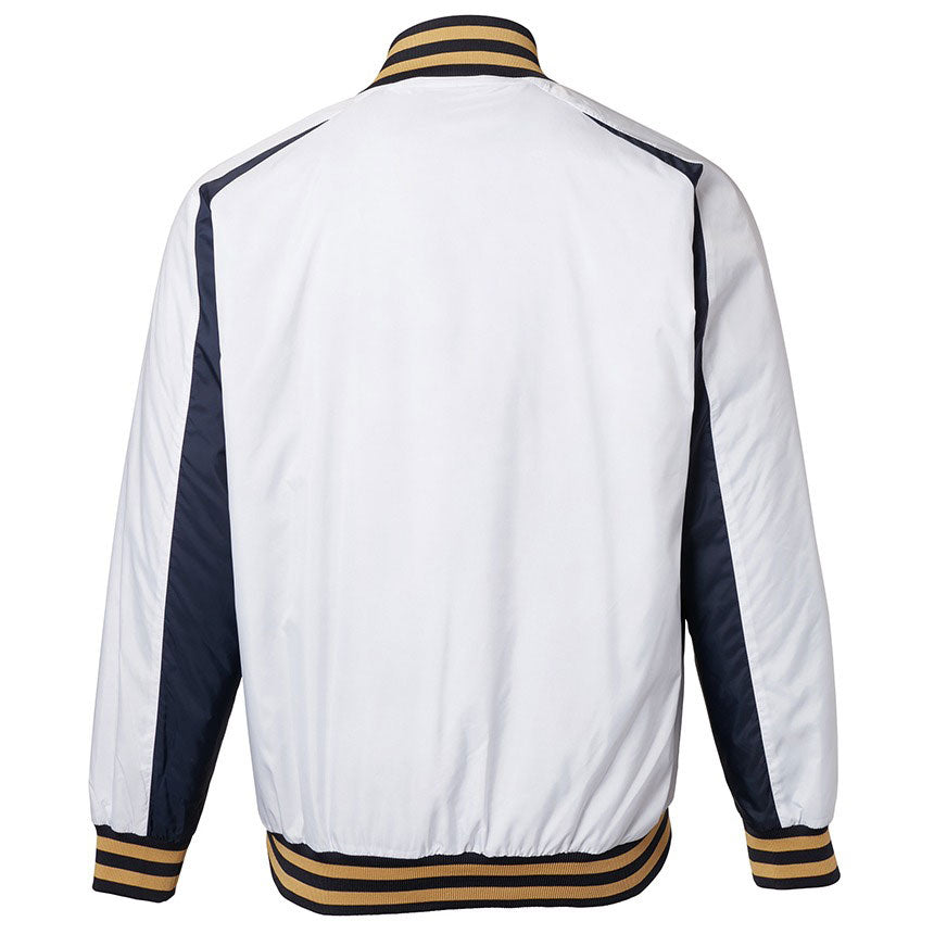 VジャンLS メンズ 野球 アウター ハーフジップ チーム対応