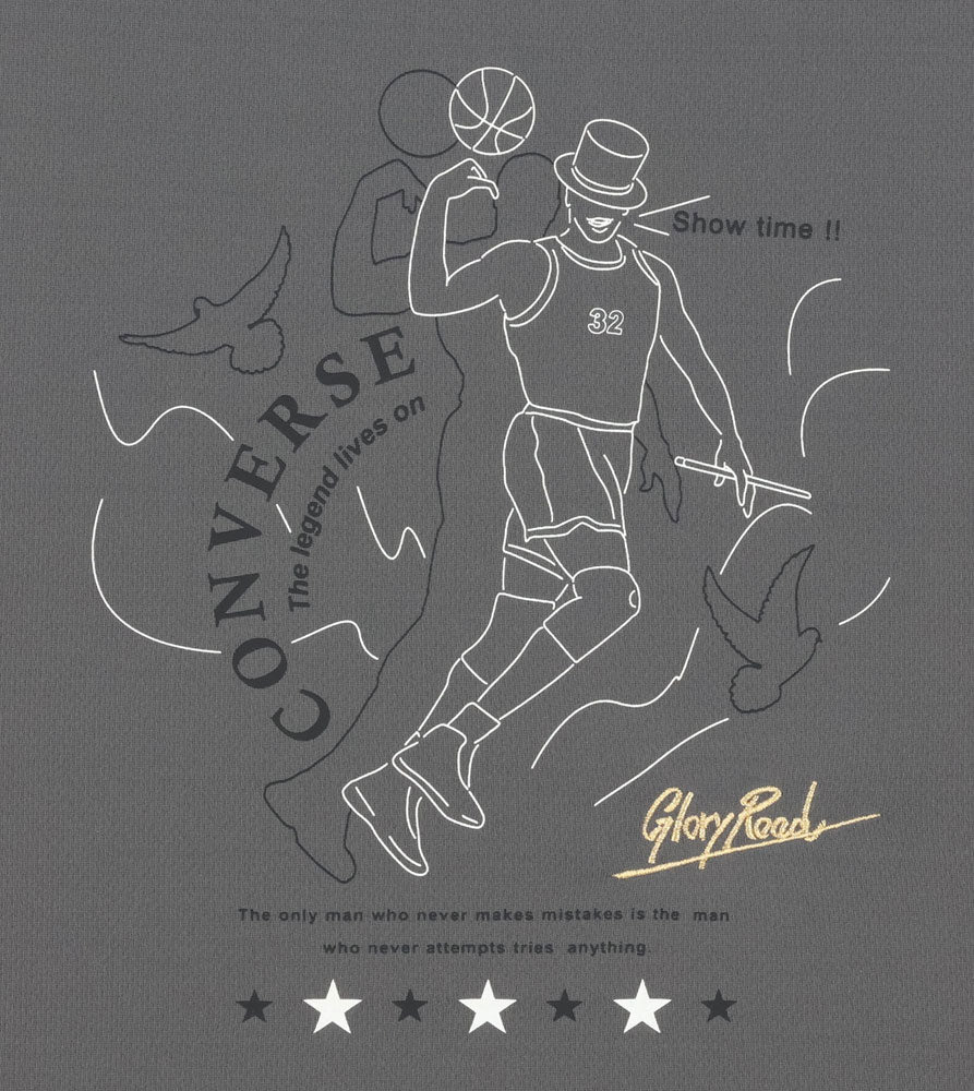 メンズ ゴールドシリーズ 半袖 Tシャツ バスケ バスケットボール コンバース