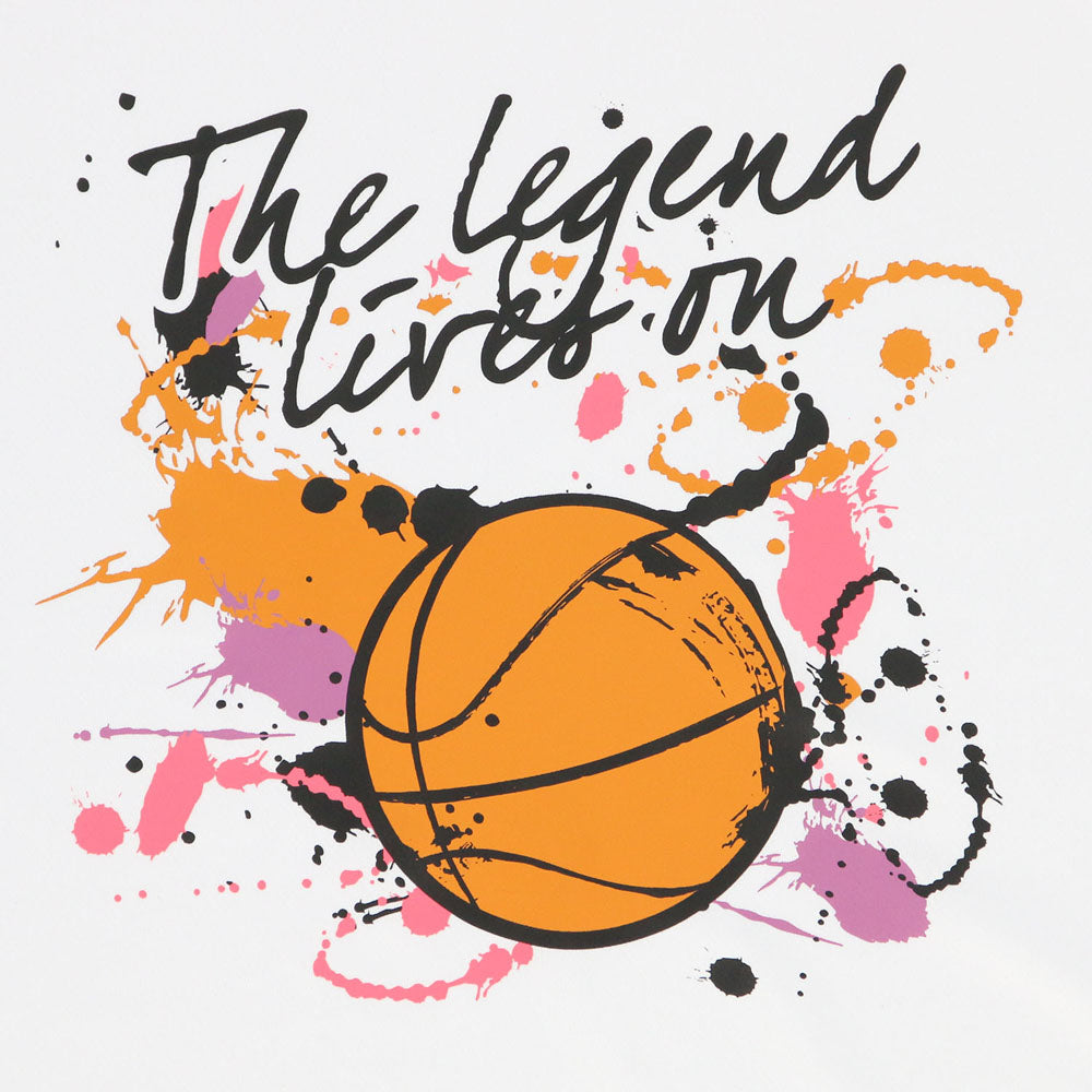 メンズ プリントロングスリーブシャツ 長袖Tシャツ バスケットボール プラクティスシャツ