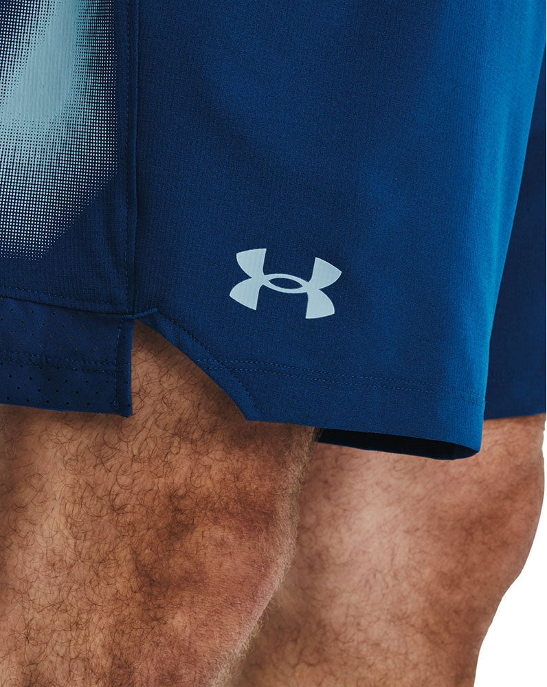 メンズ UAバニッシュウーブン 6インチ グラフィック ショーツ ランニング