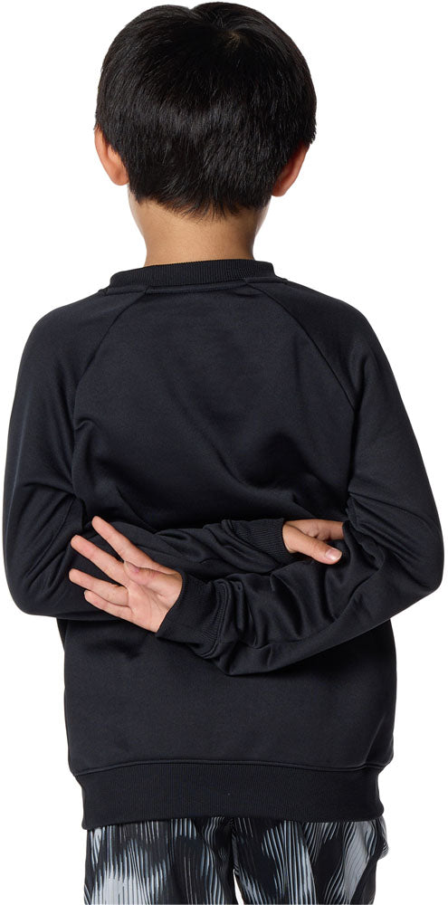 キッズ ジュニア UAテック テリー ロゴ クルー スウェットトップス トレーナー