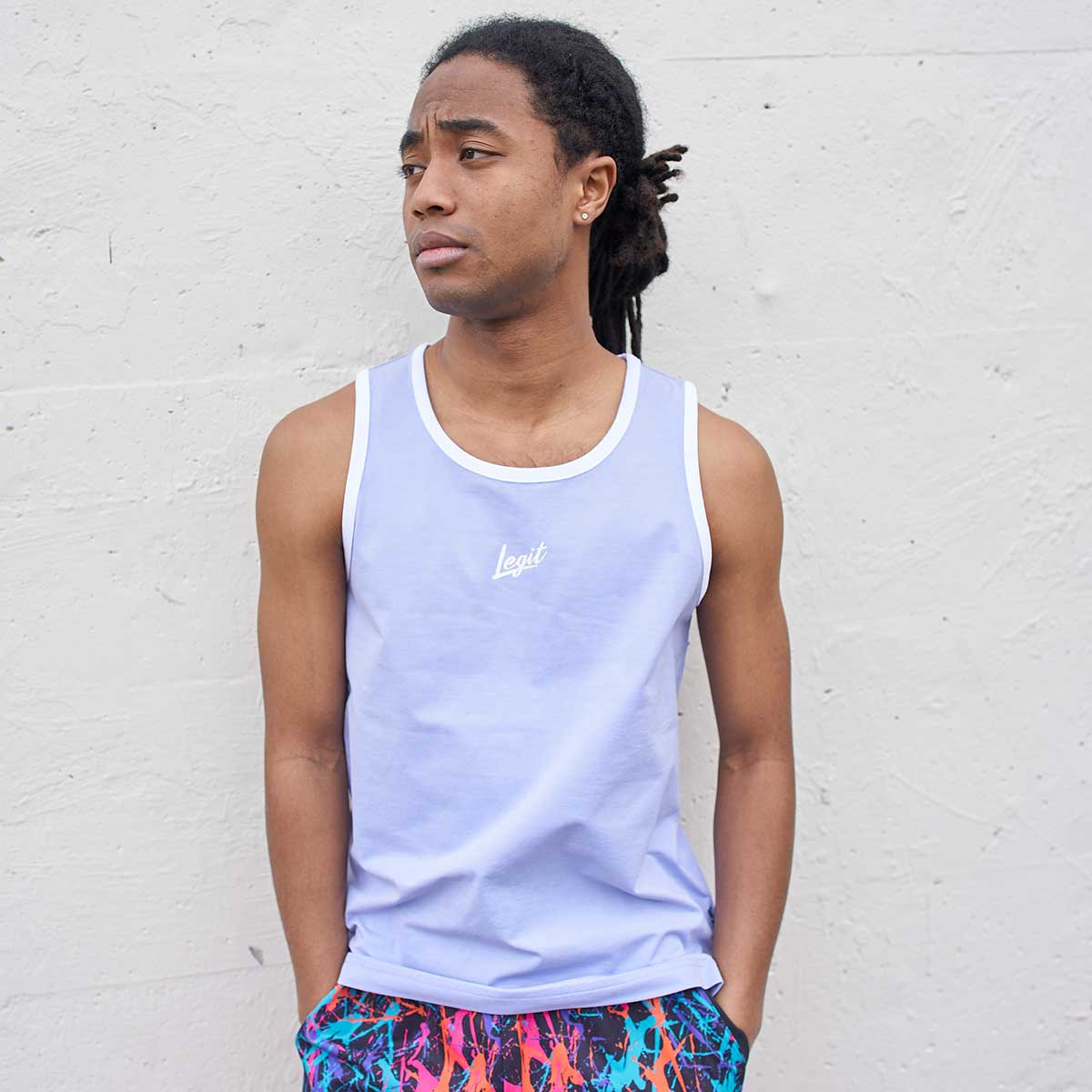 メンズ バスケットシャツ HARD WORK TANK 24 ドライアップ タンクトップ