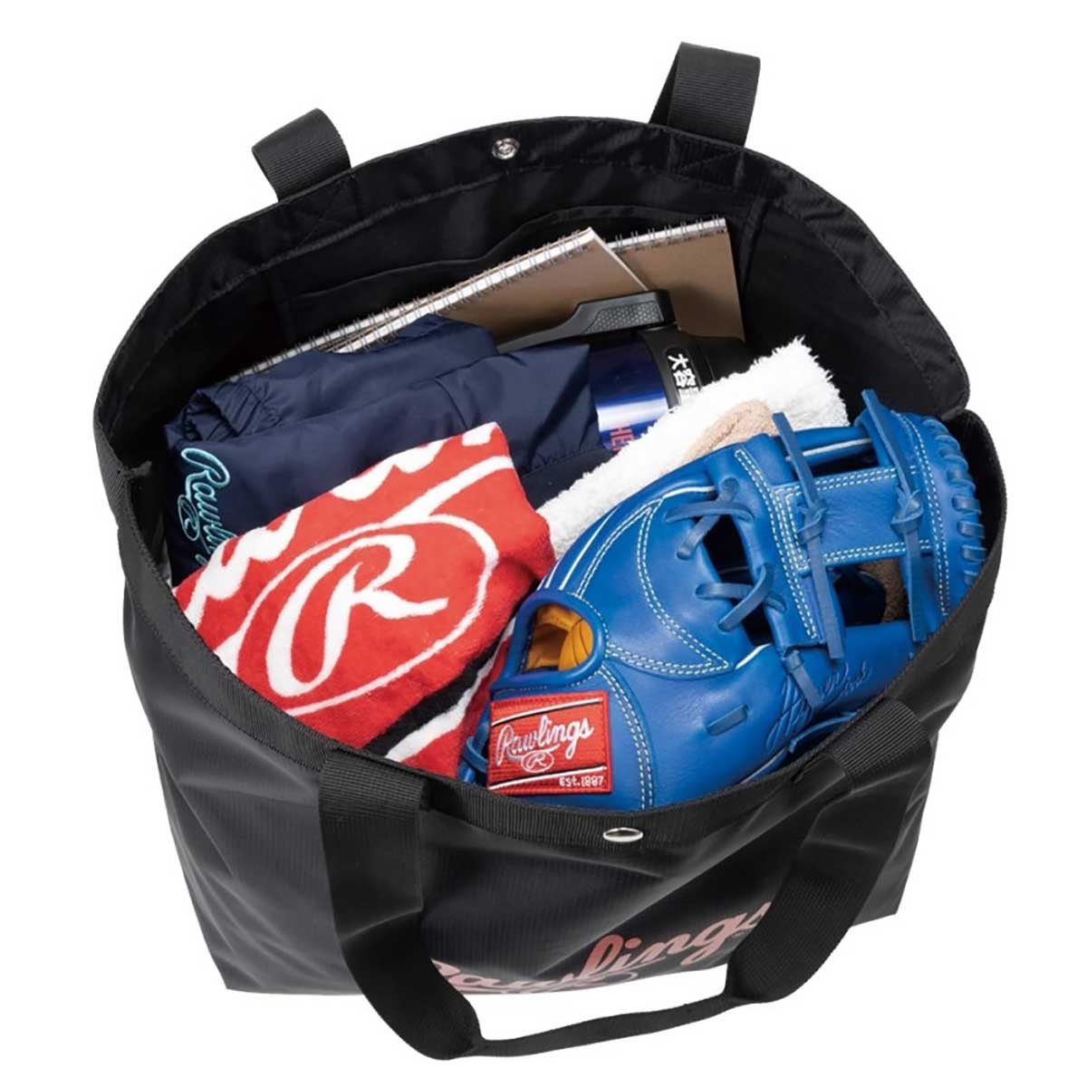 A serious sub-bag, pocketable, 40L, for gloves, shoes, clothes, water bottle, etc.