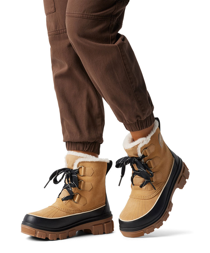 ティボリ5 ウォータープルーフ レディース スノーブーツ 防水 防寒 防滑 アウトドア 雪